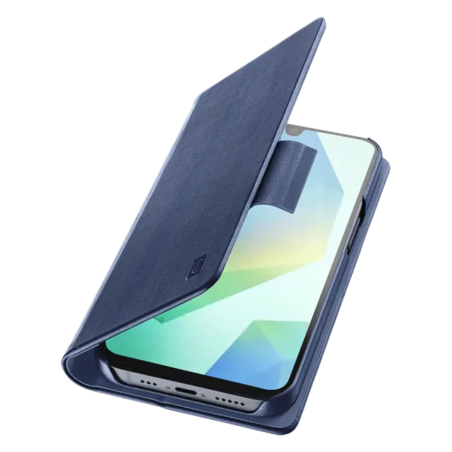 Cellularline Book Case für Samsung A17 5G Blue