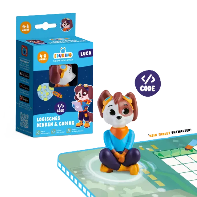 Edurino Figur Luka - Logisches Denken & Coding Bunt