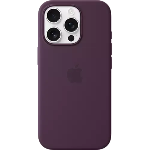Apple Silikon Case iPhone 16 Pro Pflaume