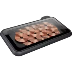 Zens Liberty 16 Coil Dual Wireless Charger Glass Schwarz