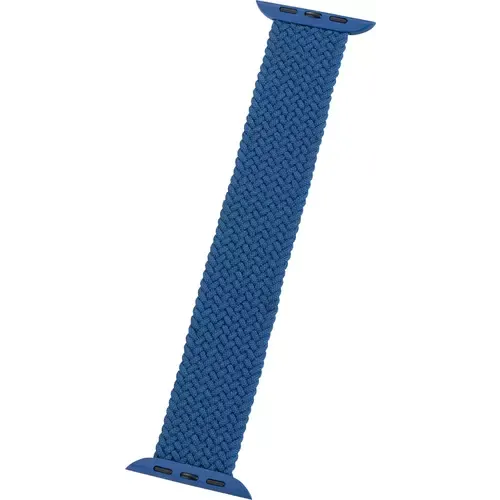 Peter Jäckel WATCH BAND Apple Watch 41/40mm (Series 4 - 9)/ 38mm (Series 1 - 3) Flex Textil Blau