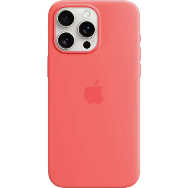 Apple iPhone 15 Pro Max Silikon Case Guave