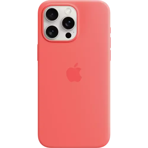 Apple iPhone 15 Pro Max Silikon Case Guave