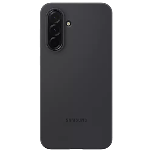 Samsung Silikon Case Galaxy A36 5G Schwarz