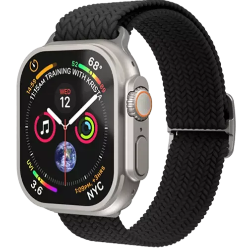 Vonmählen Woven Loop 40 mm | 41 mm | 42 mm one size Black