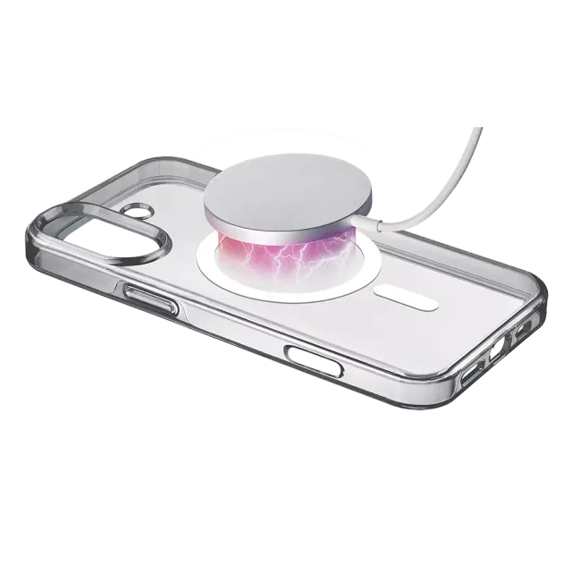 Cellularline Gloss MagSafe Case MAG für Apple iPhone 16 Transparent