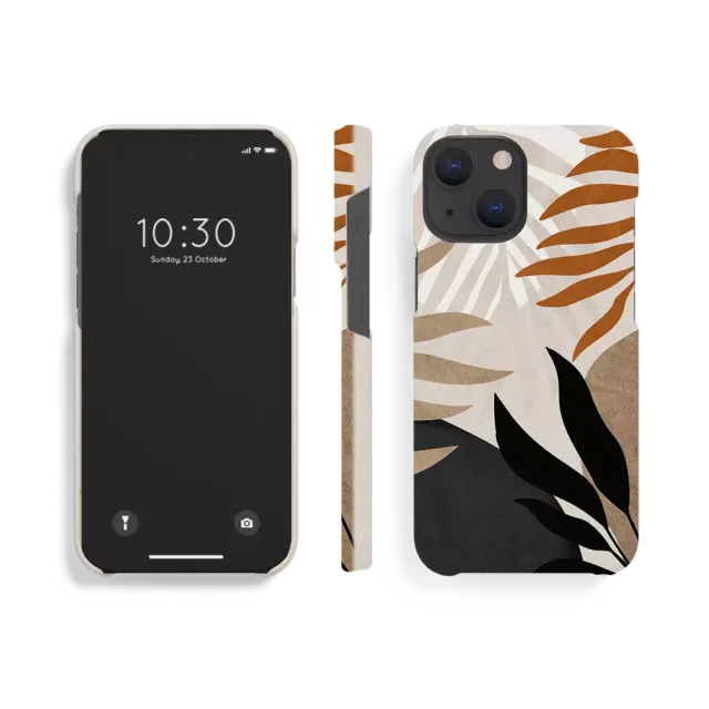 agood Case für Apple iPhone 13 Mini Tropical Beige Mehrfarbig