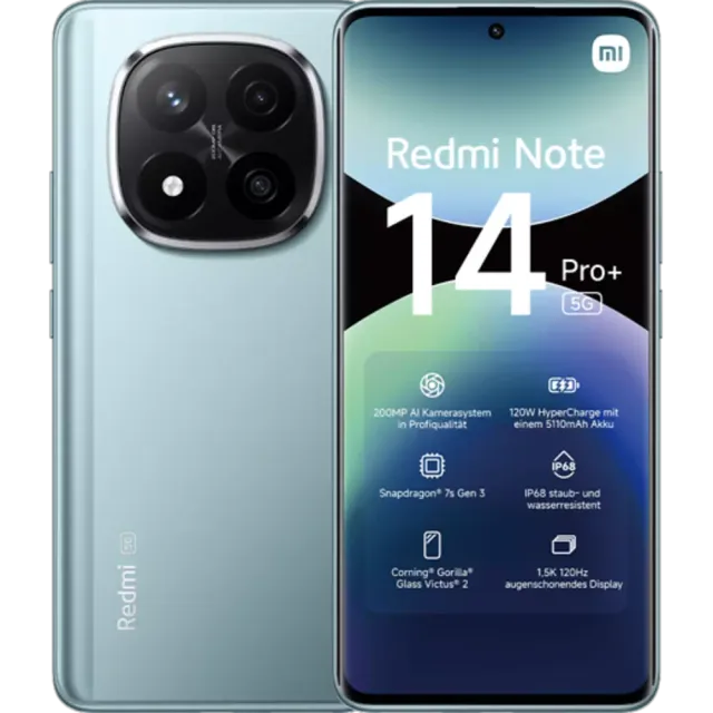 XIAOMI Redmi Note 14 Pro+ 5G Frost Blue