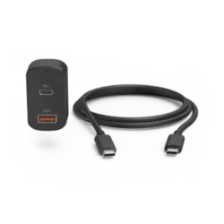 Hama Universal-USB-C-Kfz-Notebook-Netzteil, Power Delivery (PD), 5-20V/65W Schwarz