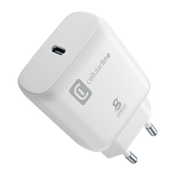 Cellularline S.p.A. Cellularline SpA USB Typ-C Super Fast Travel Charger 25W