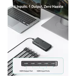 Anker HDMI-Switch (4 in 1 Out, 4K HDMI)