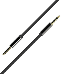 XLayer Kabel Audio flat AUX Kabel 3,5mm Klinkenkabel 1.0 m