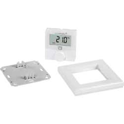 Homematic IP Wandthermostat mit Luftfeuchtigkeitssensor Weiß