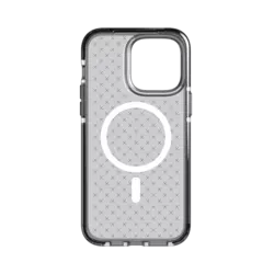 Tech21 Evo Check Case Kompatibel mit MagSafe für iPhone 14 Pro Max Schwarz