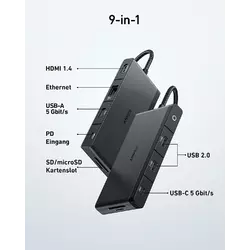 Anker 552 USB-C Hub (9-in-1 4K HDMI)