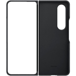 Samsung Leather Cover für Galaxy Fold 4 Black