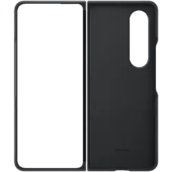 Samsung Leather Cover für Galaxy Fold 4 Black