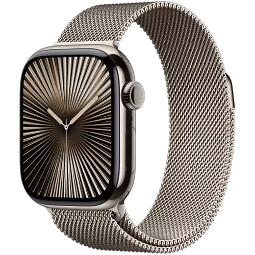 Apple Watch Series 10 Titan Milanaise Armband