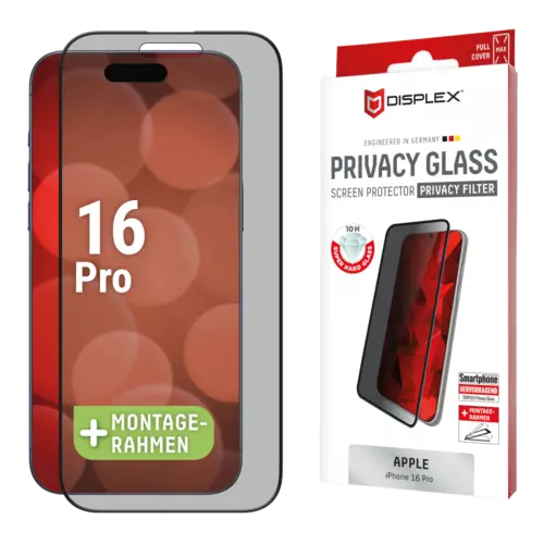 Displex Privacy Glass FC iPhone 16 Pro