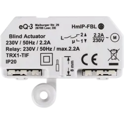 eQ-3 Homematic IP Jalousieaktor Unterputz Weiß