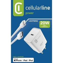 Cellularline USB-C Charger Kit Apple 20W