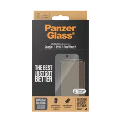 PanzerGlass Screen Protector Google Pixel 9 | 9 Pro | Ultra-Wide Fit