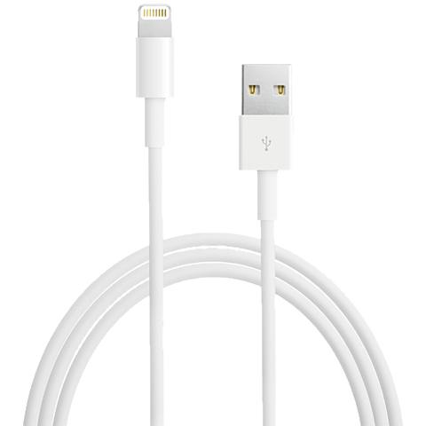 Apple Apple Lightning auf USB Kabel (2m) Weiß