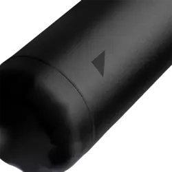 agood Thermosflasche aus recyceltem Stahl 500 ml Schwarz