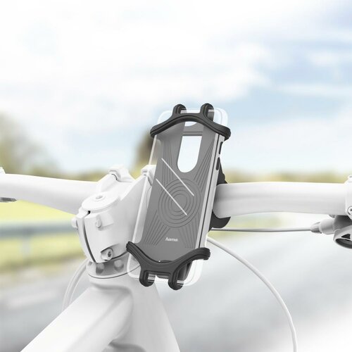 Hama Uni-Smartphone-Fahrradhalter Geräte mit 6-8 cm Breite und 13-15 cm Höhe
