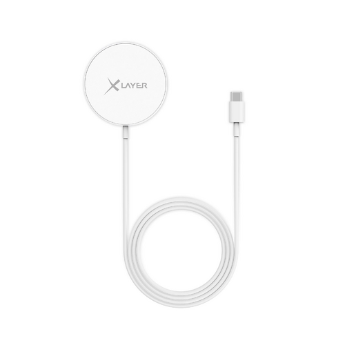 XLayer MagFix Pro Wireless Charging Pad 15W Weiß