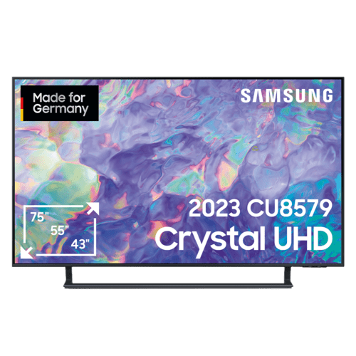 Samsung 43 Crystal UHD 4K CU8579 Schwarz