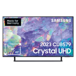 Samsung 43 Crystal UHD 4K CU8579 Schwarz