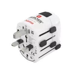 Hama Weltreiseadapter "World Travel Pro", 3-polig Weiß