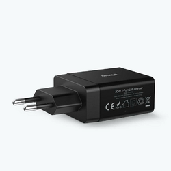 Anker 24W Wall charger 2-Port USB-A Schwarz