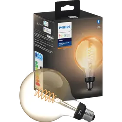 Philips Hue White E27 Filament Giant Globe Transparent