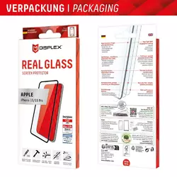 Displex Real Glass Full Cover Apple iPhone 15/15 Pro