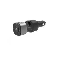 Hama Bluetooth®-Receiver für Kfz, mit 3,5-mm-Stecker und USB-Ladegerät Schwarz