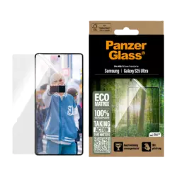 PanzerGlass ECO MATRIX Screen Protector Samsung Galaxy S25 Ultra | Ultra-Wide Fit
