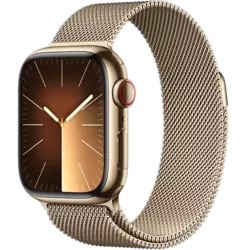 Apple Watch Series 9 Edelstahl Milanaise Armband Gold 41 mm/Gold