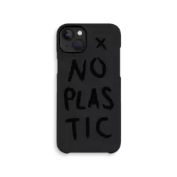 agood Back Case No plastic iPhone 14 Plus Charcoal Black