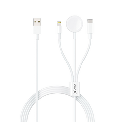 XLayer 3 in 1 Multifunktions-Kabel für Apple Produkte 1.5m