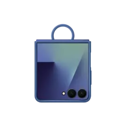 Samsung Galaxy Z Flip 7 Silicone Ring Case Blue