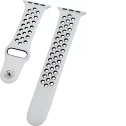 Peter Jäckel WATCH BAND Apple Watch 41/40mm (Series 4 - 9)/ 38mm (Series 1 - 3) Silicon Dual