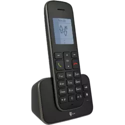Telekom Sinus 207 Schnurloses Analog-Telefon Schwarz
