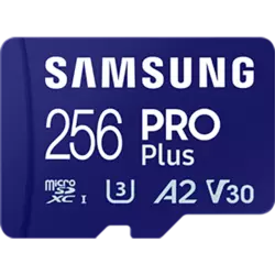 Samsung microSD Card PRO Plus (2023) 256 GB Blau