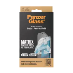 PanzerGlass Film Screen Protector Google Pixel 9 | 9 Pro | Ultra-Wide Fit w. EasyAligner