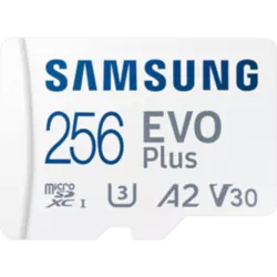 Samsung microSD Card EVO Plus 256 GB Blau