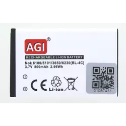 AGI Akku kompatibel mit Bea-fon SL160 Schwarz