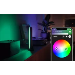 Philips Tischleuchte Hue Play Lightbar mit Netzteil Schwarz
