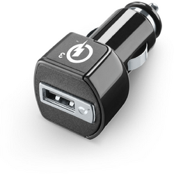 Cellularline USB Car Charger Kit 18W Typ-C Schwarz